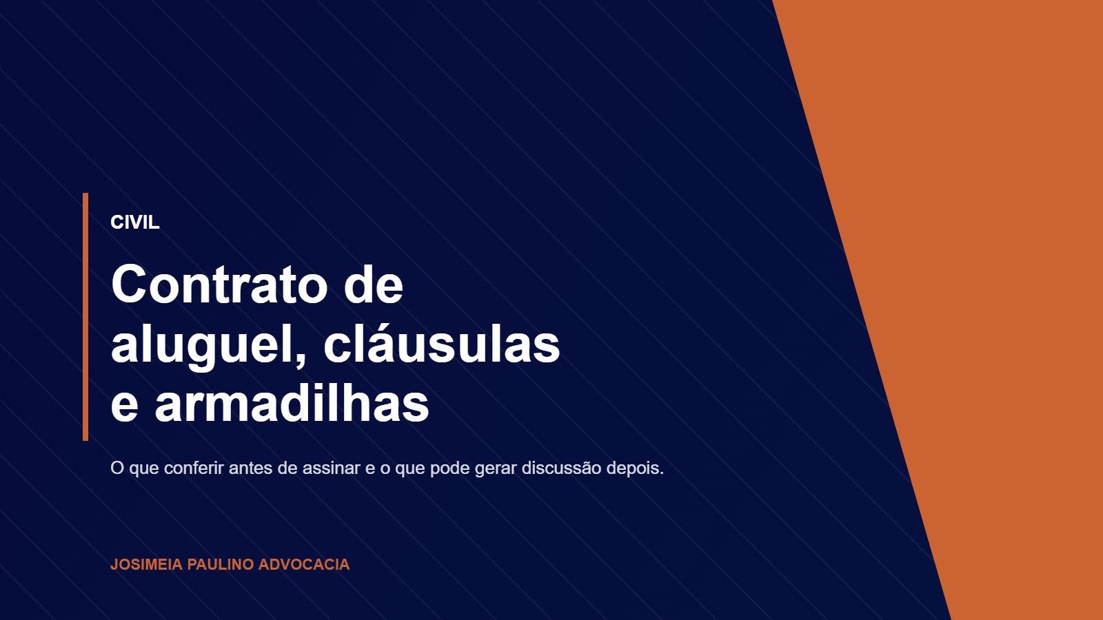 Contrato de aluguel, cláusulas obrigatórias e armadilhas comuns