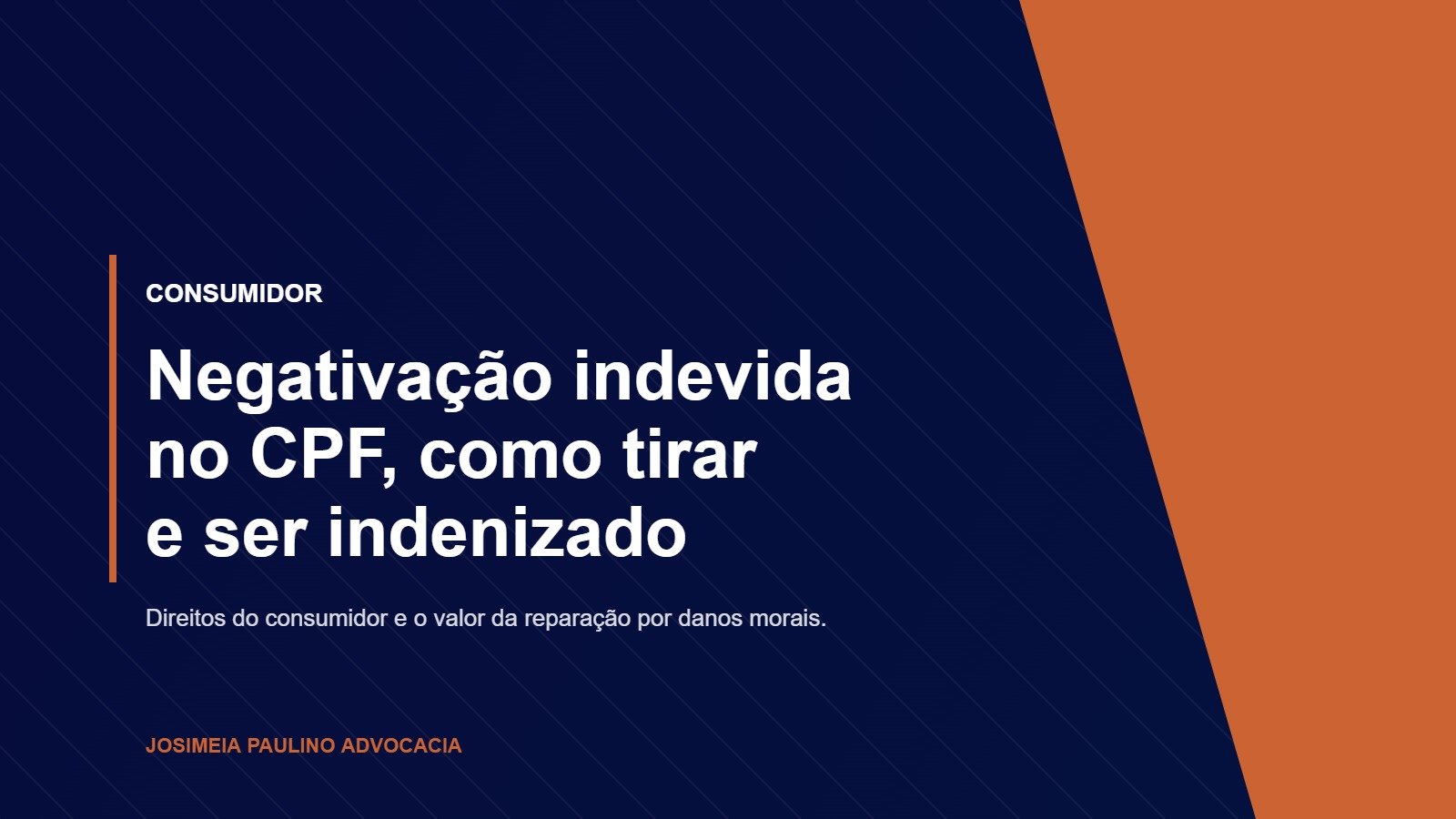 Negativação indevida no CPF, como tirar o nome e pedir indenização