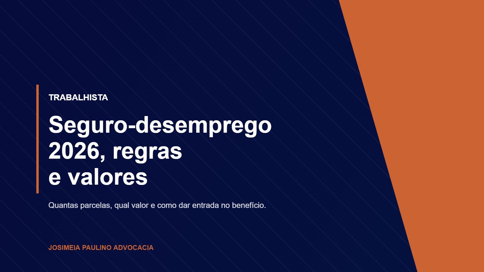 Seguro-desemprego 2026, quem tem direito, valor e como solicitar